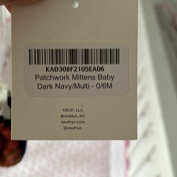 Oeuf Patchwork Mittens Baby (0-6 months) - Picture 5 of 5